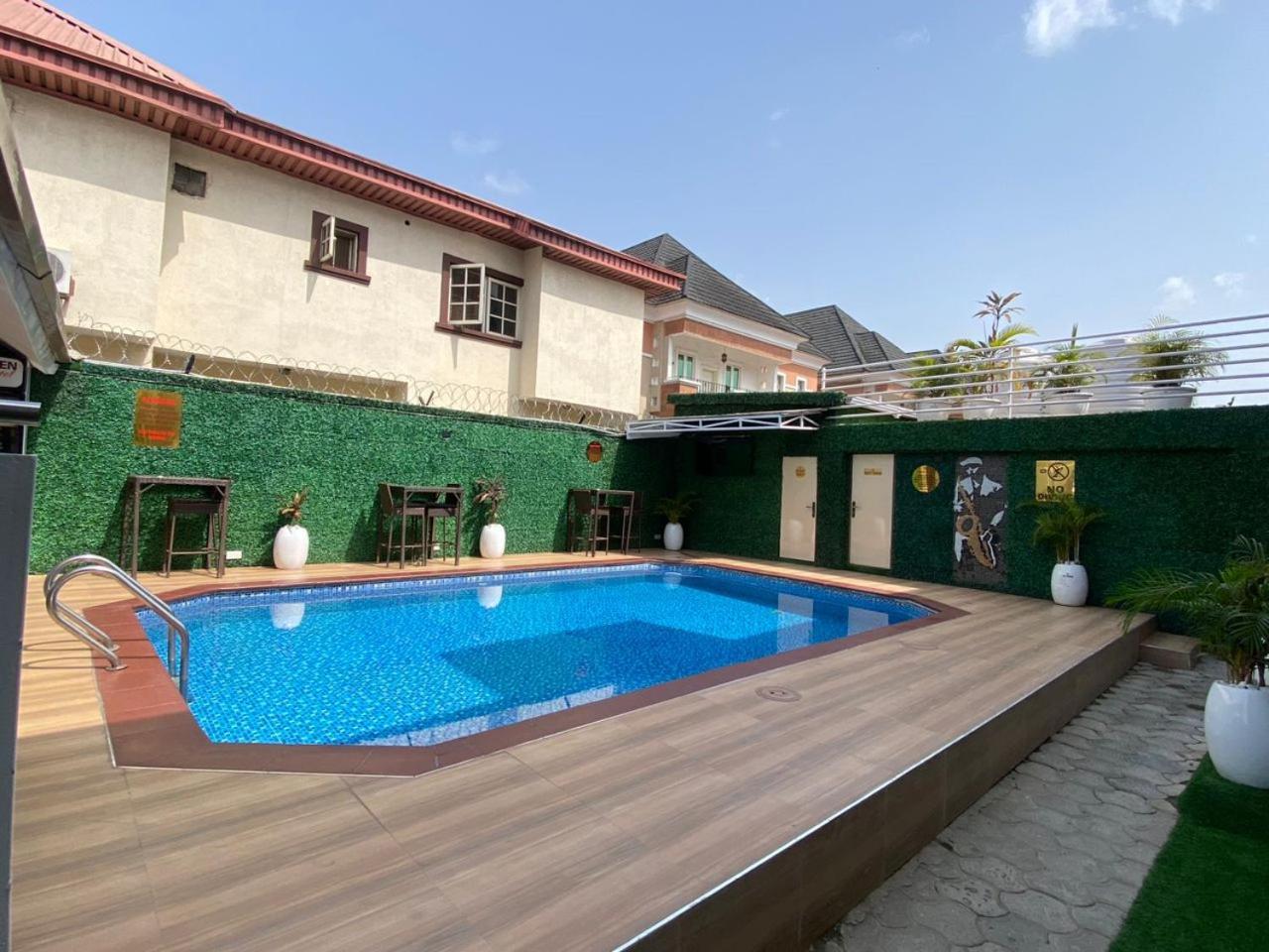 Presken Hotel @Villa Ikeja Exterior foto